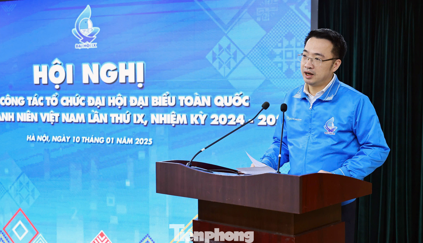 Anh Nguyễn Tường Lâm phát biểu tại hội nghị. Anh Nguyễn Tường Lâm phát biểu tại hội nghị.