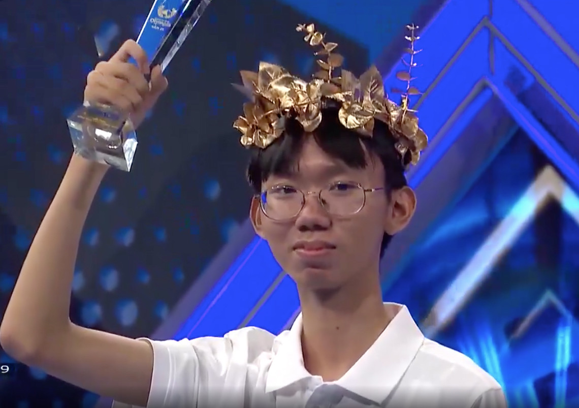 Trung Khánh giành vòng nguyệt quế trận tuần đầu tiên quý II Đường lên đỉnh Olympia 25 Trung Khánh giành vòng nguyệt quế trận tuần đầu tiên quý II Đường lên đỉnh Olympia 25