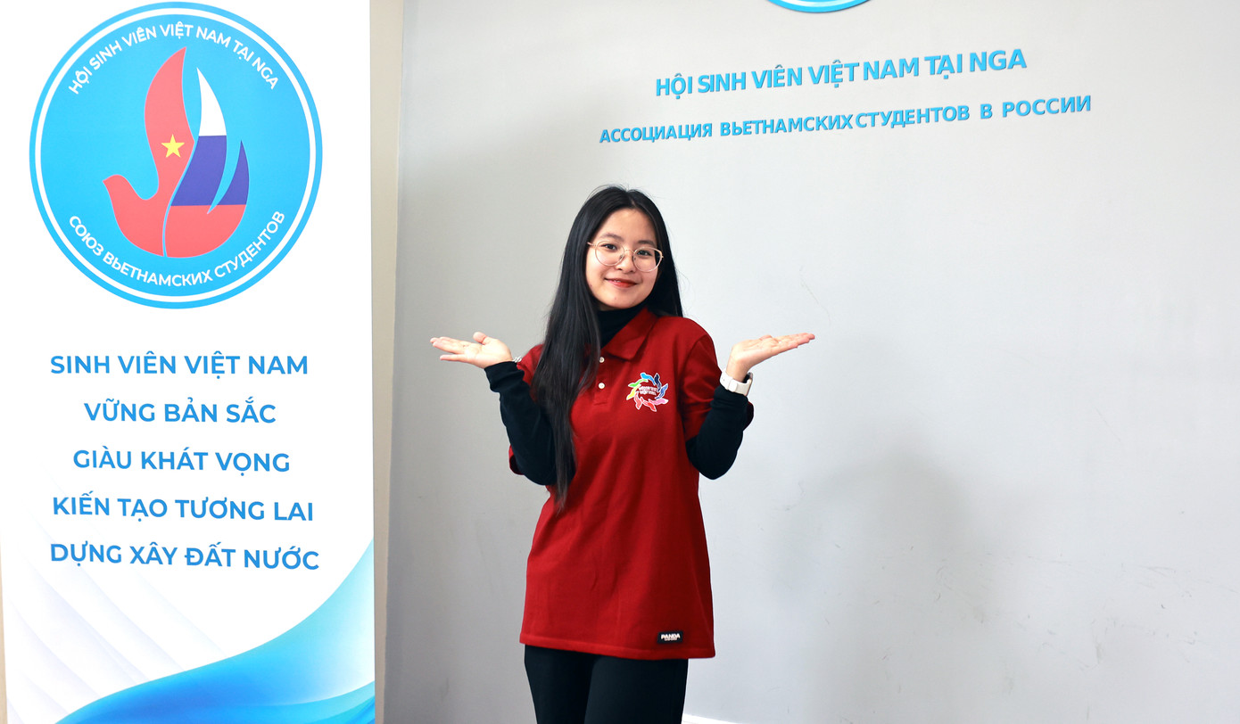 Nguyễn Thu Trang sinh viên trường ĐH Nghiên cứu Quốc gia xây dựng Moscow. Ảnh: NVCC Nguyễn Thu Trang sinh viên trường ĐH Nghiên cứu Quốc gia xây dựng Moscow. Ảnh: NVCC