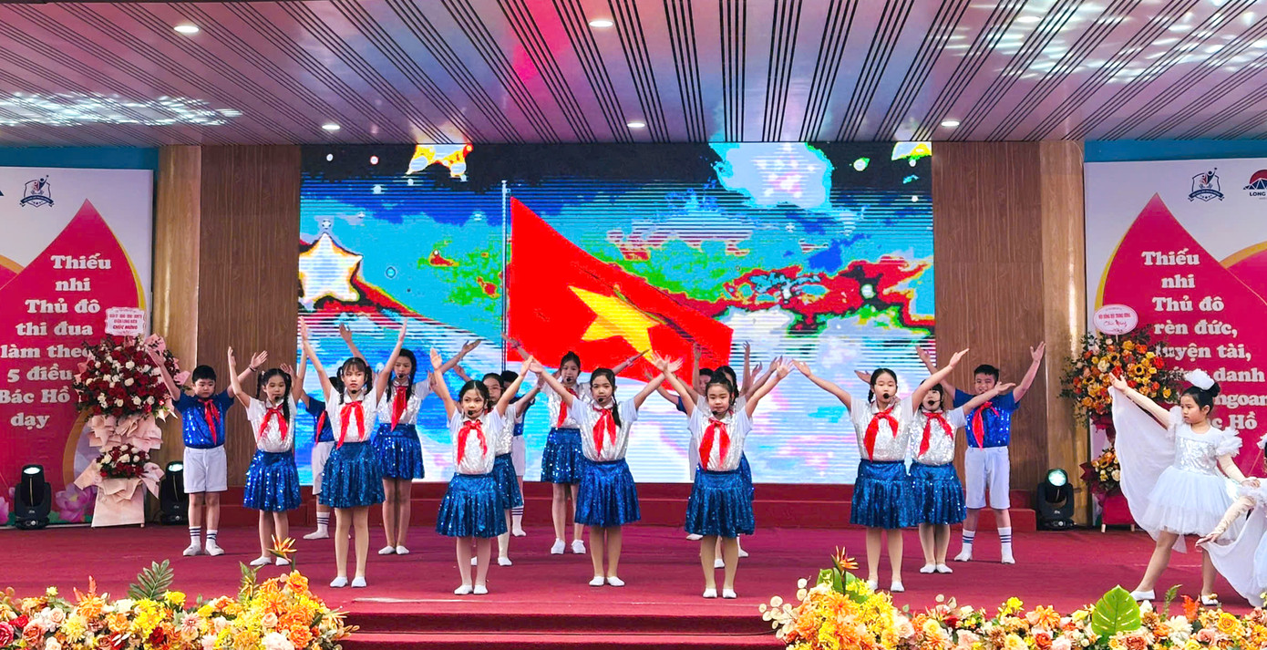 Tiết mục văn nghệ tại Đại hội. Ảnh: Tường Kha