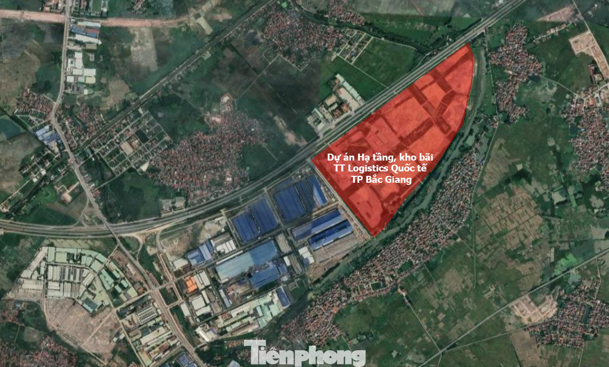 Quá trình triển khai, dự án “Hạ tầng, kho bãi Trung tâm Logistics Quốc tế thành phố Bắc Giang” liên tục bị "tuýt còi" và xử phạt hành chính vì vi phạm quy định pháp luật và chậm tiến độ.