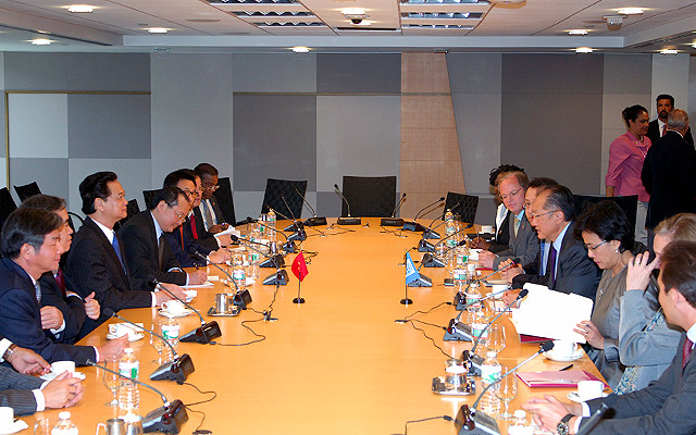 Thủ tướng Chính phủ làm việc với lãnh đạo WB