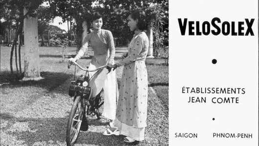 Vélosolex thông dụng trong giới sinh viên