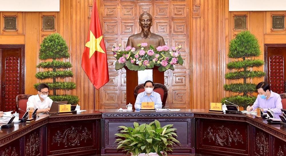 Thủ tướng làm việc với Bộ Y tế (ảnh Nhật Minh) Thủ tướng làm việc với Bộ Y tế (ảnh Nhật Minh)