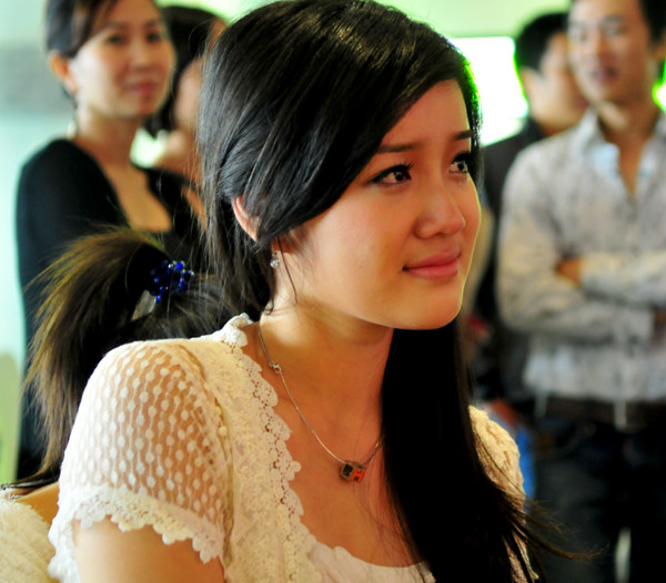 Thời gian đồng hành với các bạn miss teen không dài, nhưng đủ khiến Xuân Mai luyến lưu