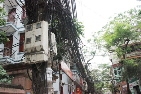 Dọn “rác trời” trên nhiều tuyến phố ảnh 3