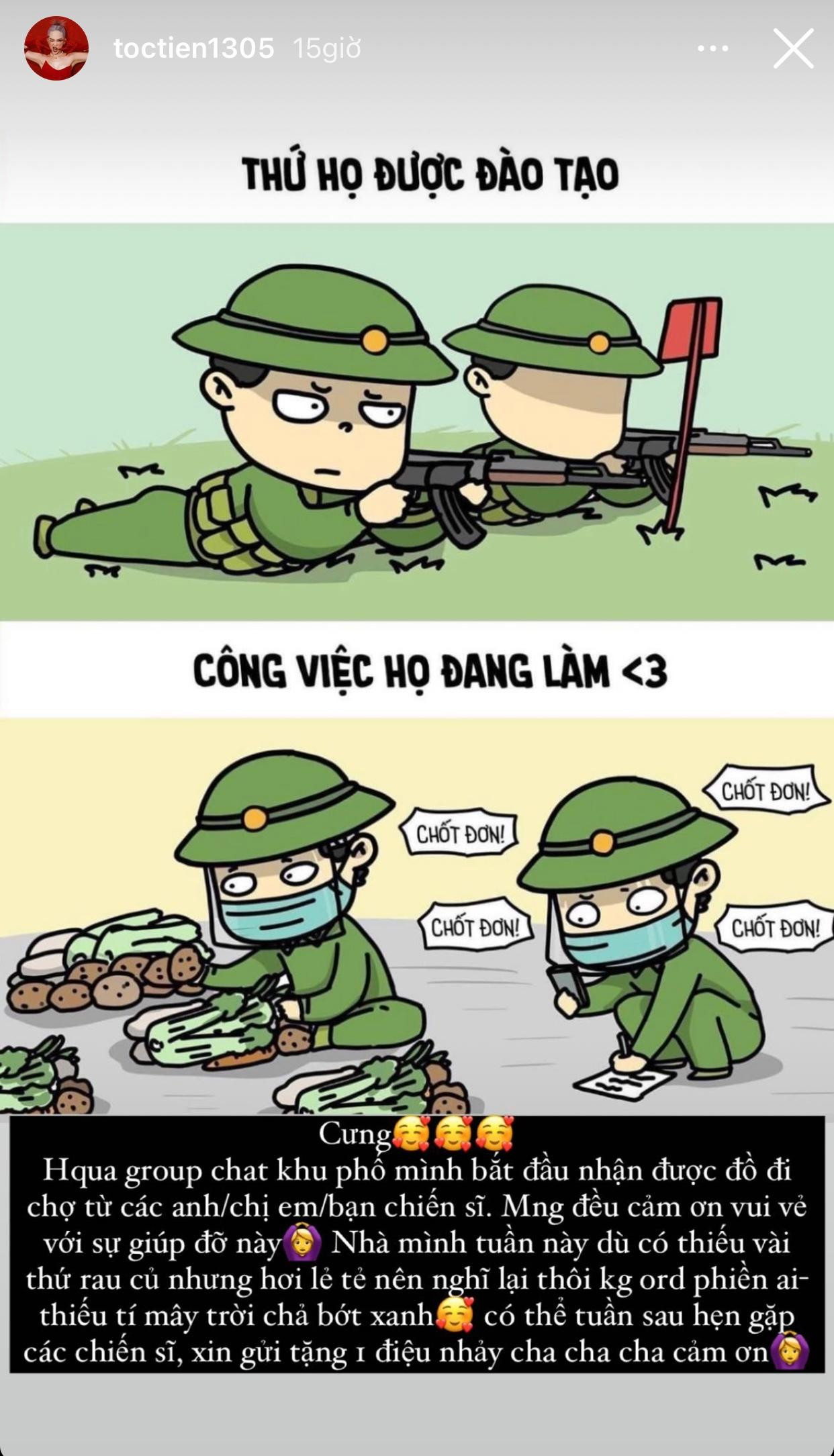 Lời cảm ơn dễ thương của Tóc Tiên khiến fan thích thú thả tim. Lời cảm ơn dễ thương của Tóc Tiên khiến fan thích thú thả tim.