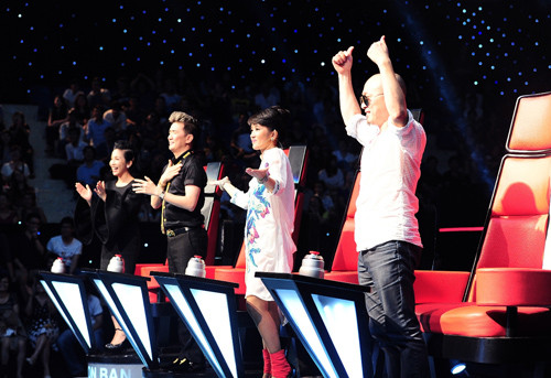 Bộ tứ huấn luyện viên Giọng hát Việt năm nay rất được công chúng chờ đợi 