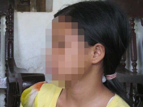 N khép mình sợ sệt từ khi xảy ra sự việc đau lòng