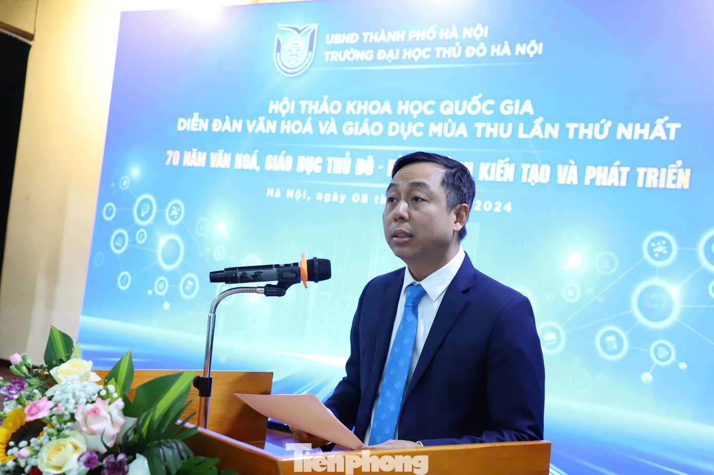 TS. Đỗ Hồng Cường - Hiệu trưởng Trường Đại học Thủ đô Hà Nội.