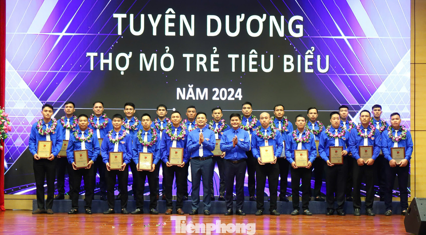 Tuyên dương những thợ mỏ trẻ tiêu biểu