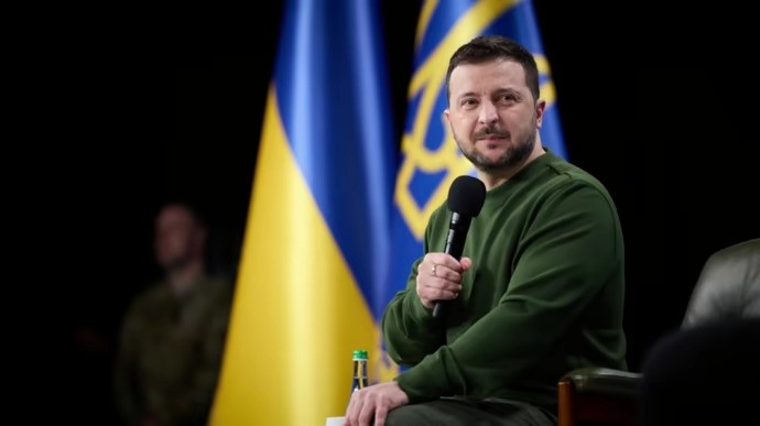 Tổng thống Ukraine Volodymyr Zelensky. Ảnh: Pravda