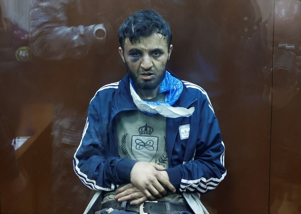 Nghi phạm Dalerdzhon Mirzoyev. Ảnh: Tass Nghi phạm Dalerdzhon Mirzoyev. Ảnh: Tass