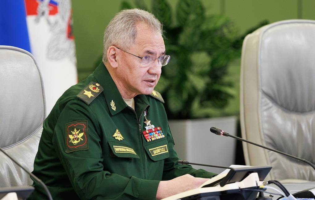 Bộ trưởng Quốc phòng Nga Sergey Shoigu. Ảnh: Tass
