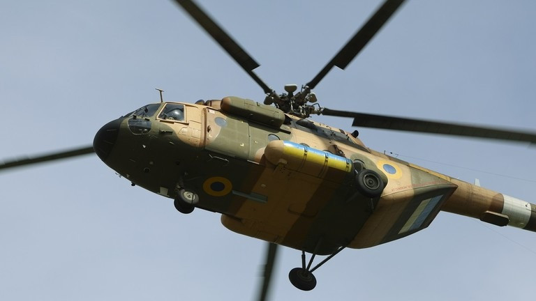 Trực thăng Mi-8 của Ukraine. Ảnh: Getty
