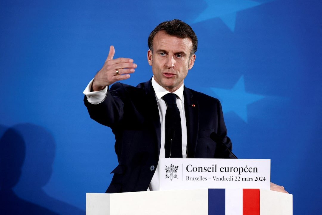 Tổng thống Pháp Emmanuel Macron. Ảnh: Reuters