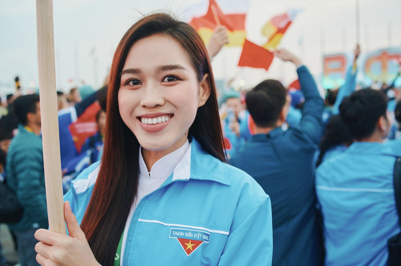 Hoa hậu Việt Nam 2020 Đỗ Thị Hà tại liên hoan.