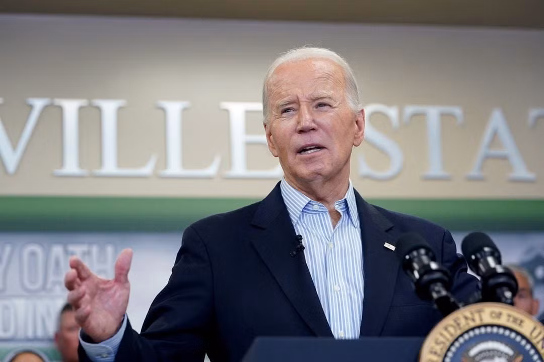 Tổng thống Mỹ Joe Biden. Ảnh: Reuters