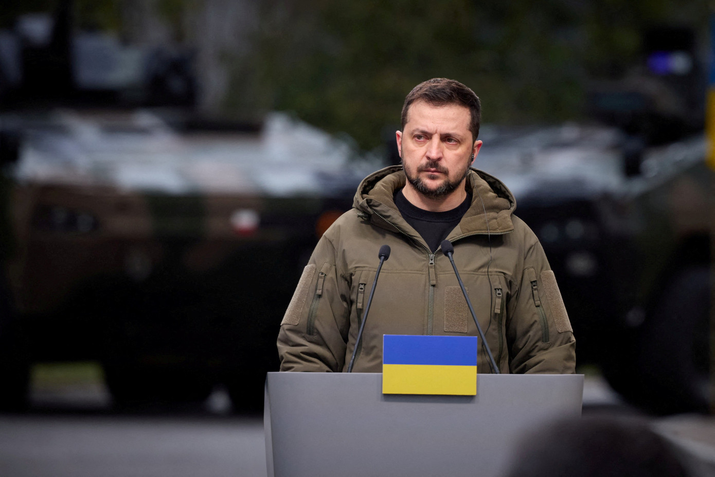 Tổng thống Ukraine Volodymyr Zelensky. Ảnh: Reuters