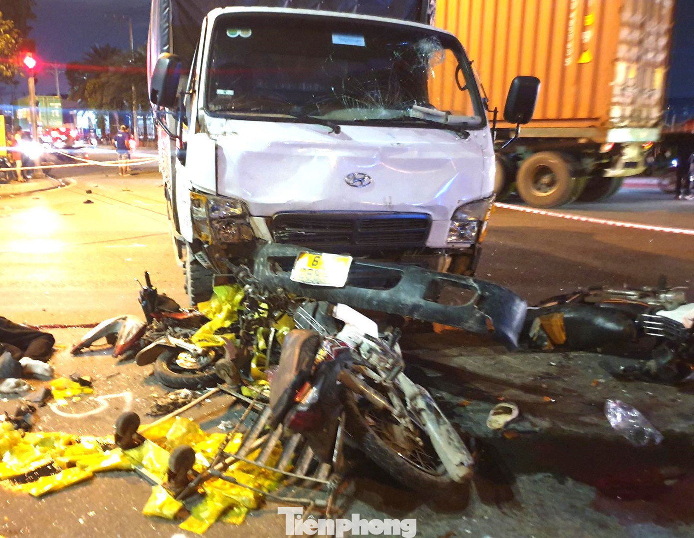 Hiện trường vụ tai nạn