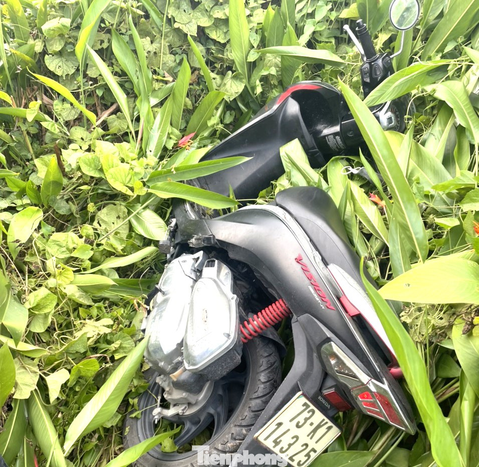 Chiếc xe máy Quan cướp của nạn nhân