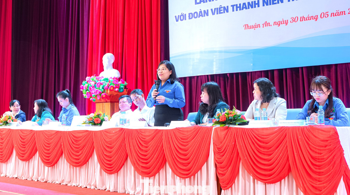 Bà Nguyễn Trường Nhật Phượng - Tỉnh ủy viên - Phó Chủ tịch HĐND tỉnh Bình Dương cho biết, sẽ tổng hợp các ý kiến, kiến nghị của đoàn viên, thanh niên chuyển đến các đơn vị liên quan để giải quyết.