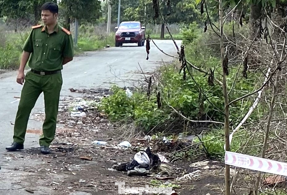 Hiện trường vụ phát hiện tứ chi nam giới Hiện trường vụ phát hiện tứ chi nam giới
