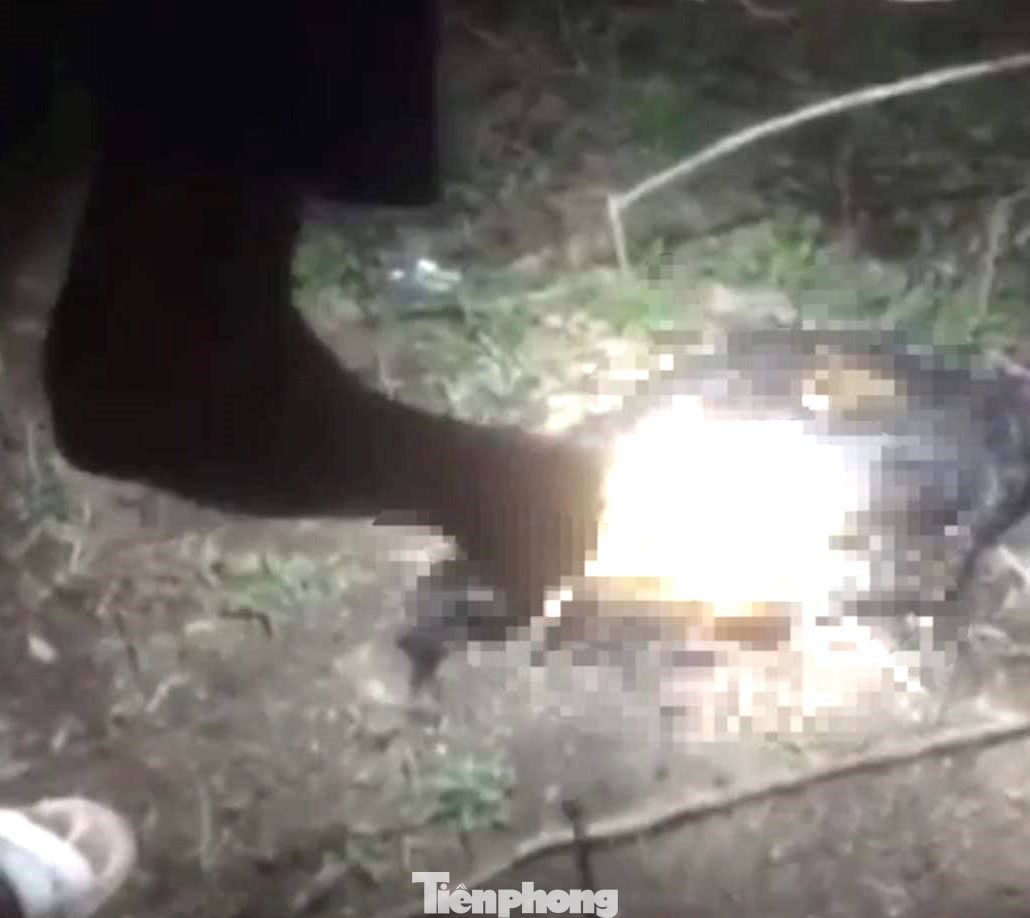 Hiện trường phát hiện thi thể