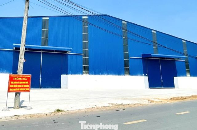 Nhà xưởng xây không phép trên địa bàn phường Tân Phước Khánh (TP. Tân Uyên)