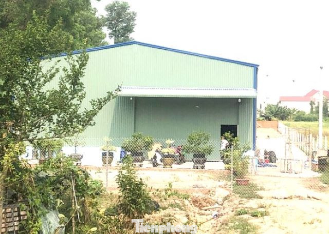 Nhà xưởng xây trên đất nông nghiệp ở phường Hưng Định (TP. Thuận An)