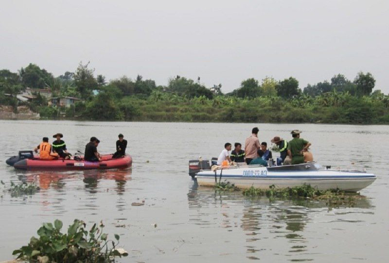 Lực lượng chức năng tìm kiếm thi thể phó trưởng công an xã: Ảnh tư liệu