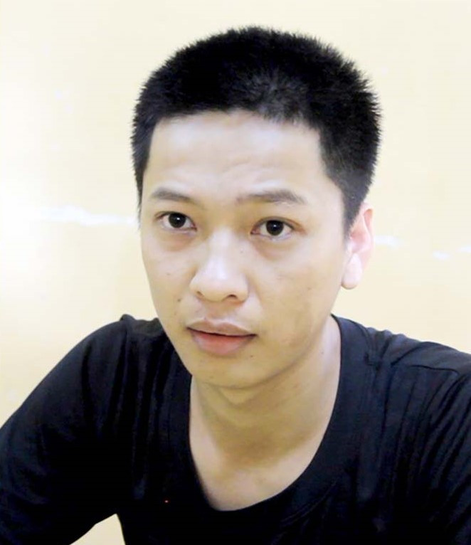 Lê Vĩnh Triều tại cơ quan công an