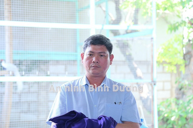 Bị can Hứa Đông Ảnh Công an tỉnh Bình Dương Bị can Hứa Đông Ảnh Công an tỉnh Bình Dương