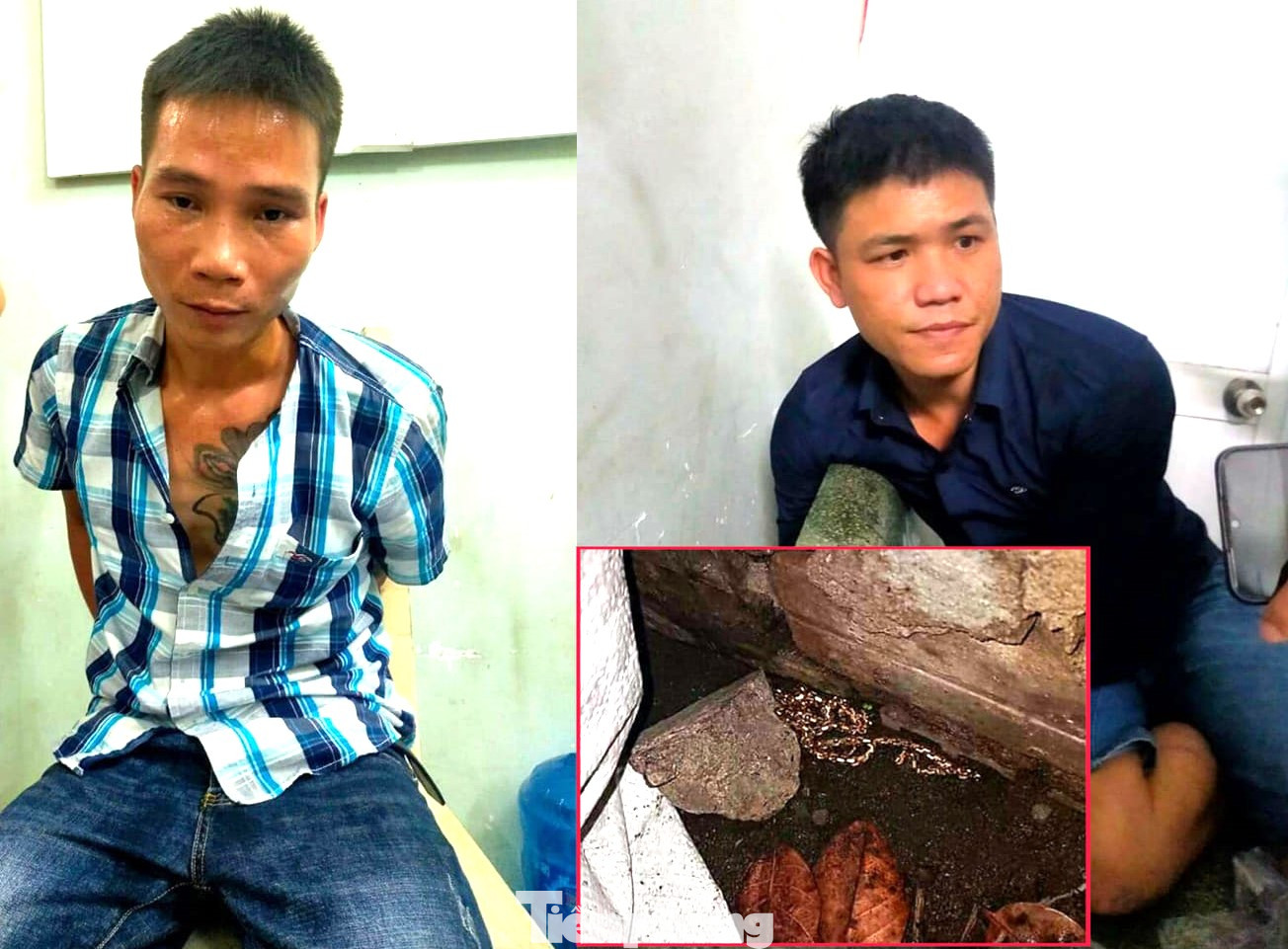 Trần Văn Hoàng, Nguyễn Văn Xinh và sợi dây chuyền giật của người đi bộ Trần Văn Hoàng, Nguyễn Văn Xinh và sợi dây chuyền giật của người đi bộ