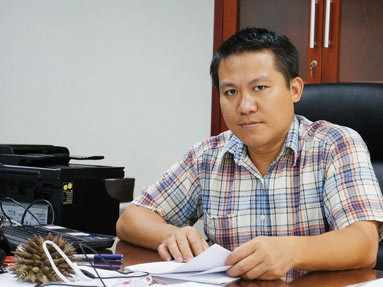 Ông Lê Minh Quang, Tổng Giám đốc công ty VDC NET2E. Ảnh: VietNamNet 