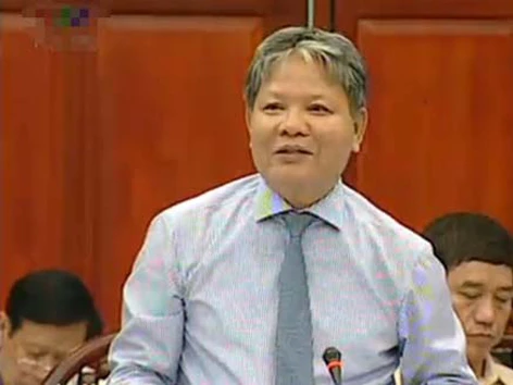 Bộ trưởng Bộ Tư pháp Hà Hùng Cường trả lời chất vấn sáng nay 20-8 tại kỳ họp của Ủy ban Thường vụ Quốc hội