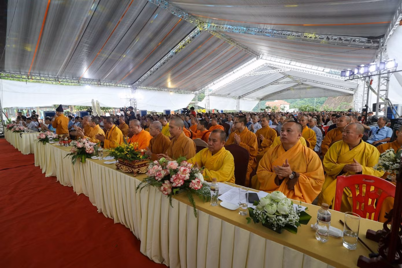 Tuần lễ Phật đản được tổ chức trang trọng ở Ngọa Vân Yên Tử.