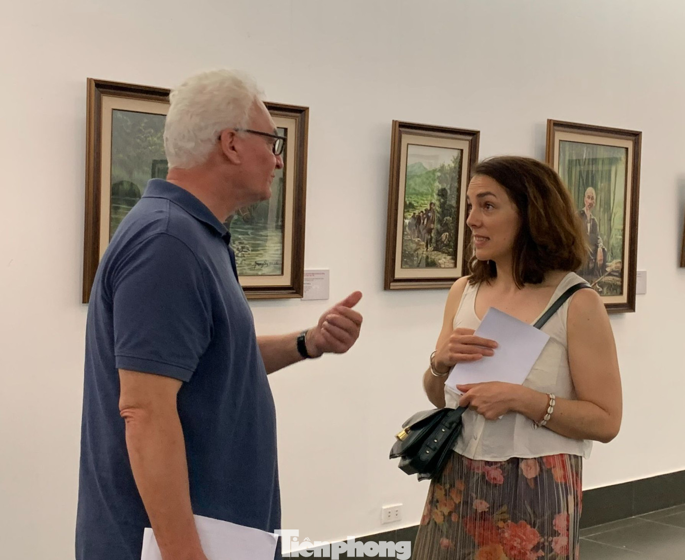 Các tác phẩm được trưng bày tại triển lãm đã có phiên bản số trên hệ thống điện tử của Bảo tàng.