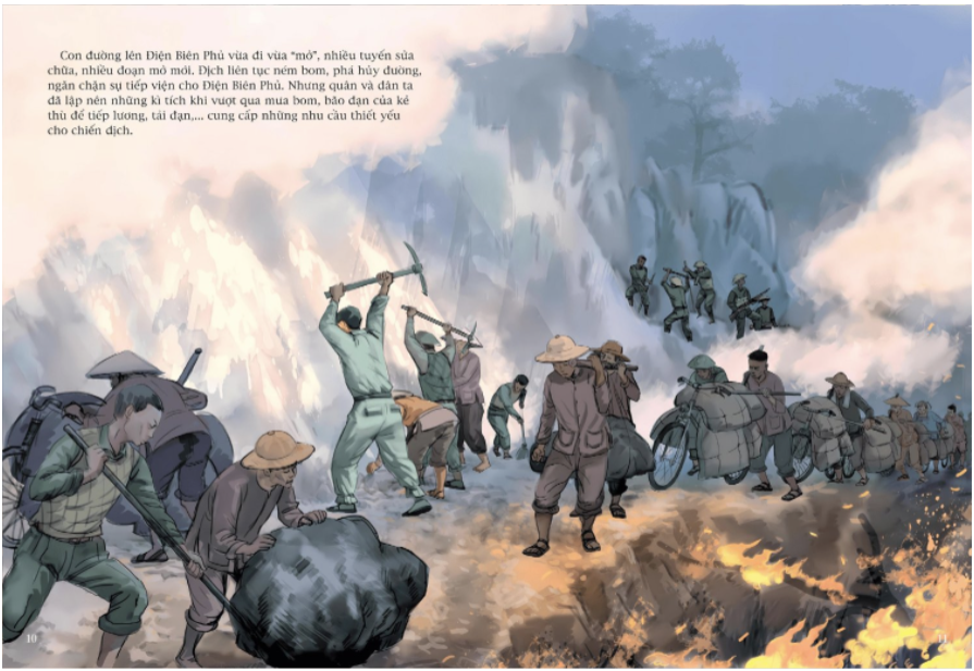 Xem lại tư liệu sống động về Chiến dịch Điện Biên Phủ thông qua bộ sách và hai triển lãm trực tuyến. Xem lại tư liệu sống động về Chiến dịch Điện Biên Phủ thông qua bộ sách và hai triển lãm trực tuyến.