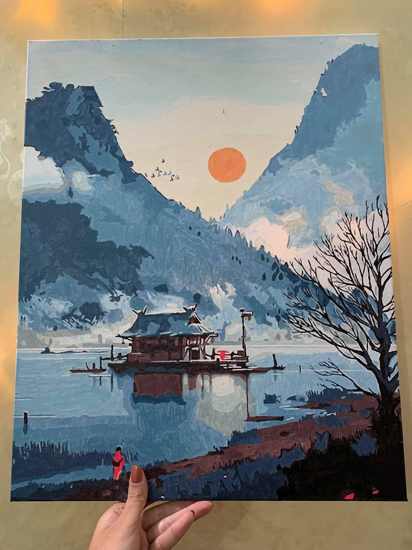 Bạn hoàn toàn có thể hoàn thành bức vẽ này