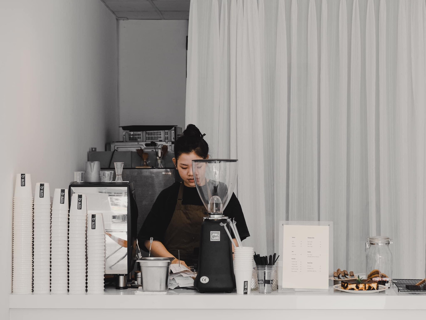 Quầy pha chế xinh không? - Ảnh: Nguyễn Lê Quang Vỹ Quầy pha chế xinh không? - Ảnh: Nguyễn Lê Quang Vỹ