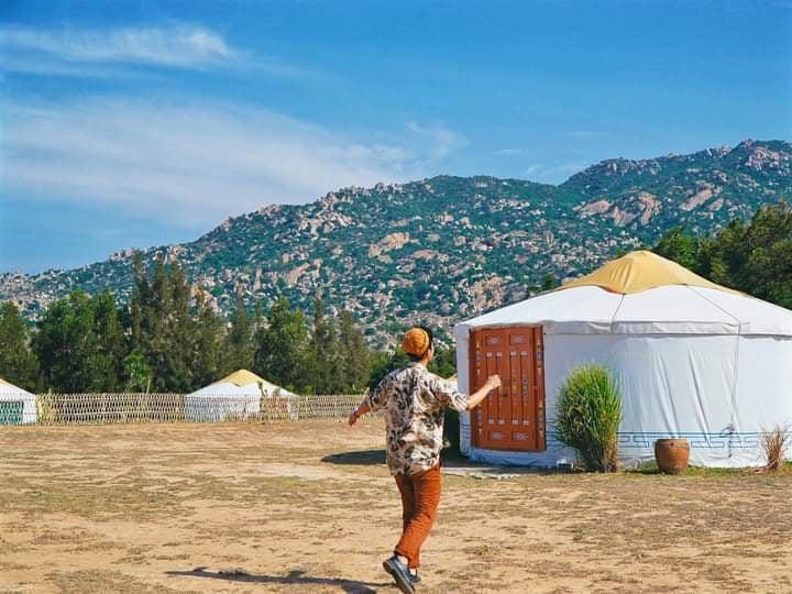 Một căn lều nhỏ xinh - Ảnh: Tô Thái Hùng Một căn lều nhỏ xinh - Ảnh: Tô Thái Hùng