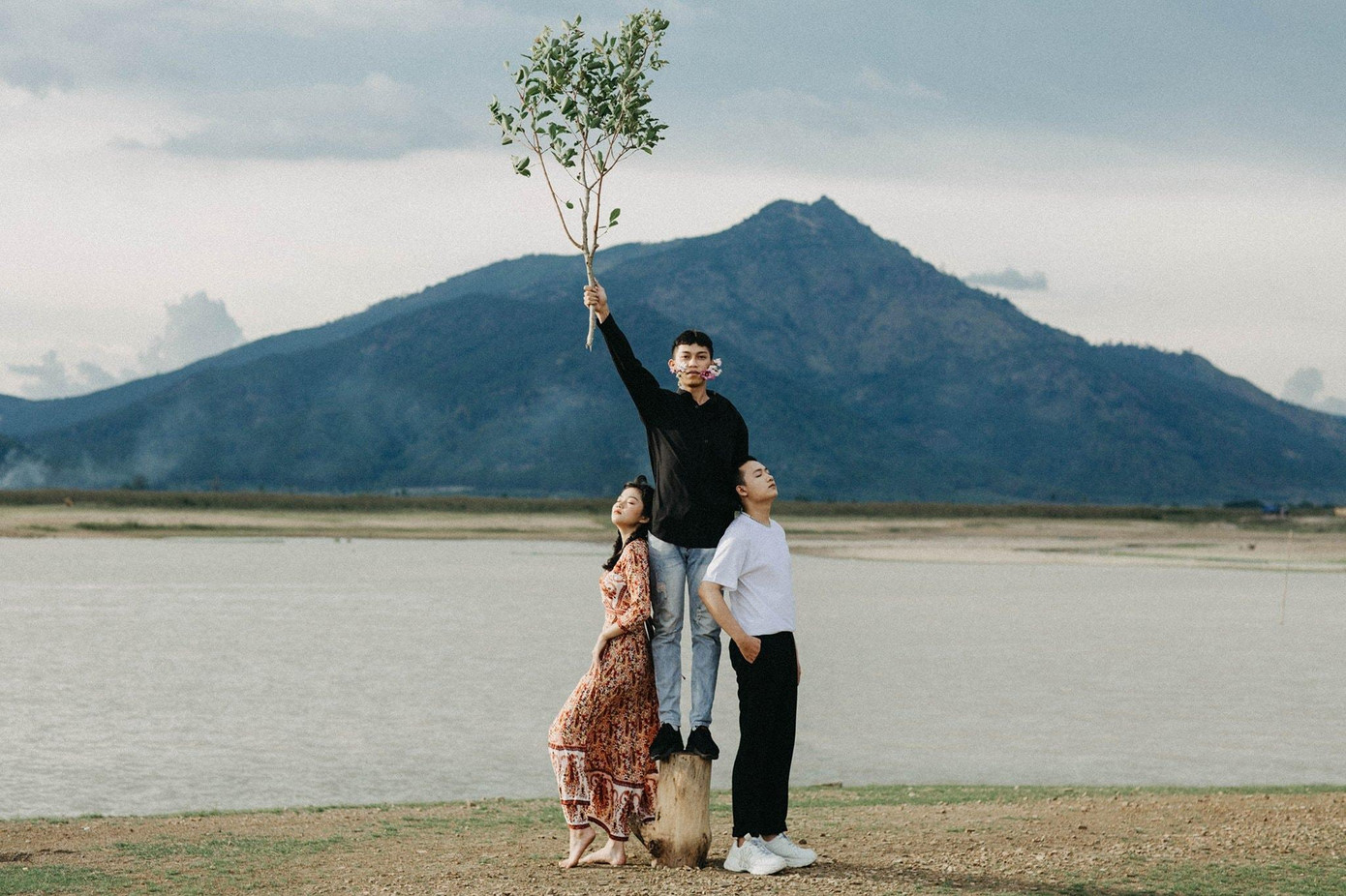 Không, có ba cái cây trong một cái vườn - Ảnh: Nguyễn Tấn Kần Không, có ba cái cây trong một cái vườn - Ảnh: Nguyễn Tấn Kần