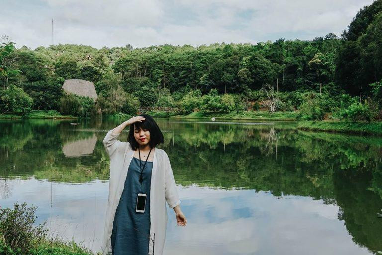 Không khí trong lành và mát lạnh - Ảnh: Hoàng Linh Hà