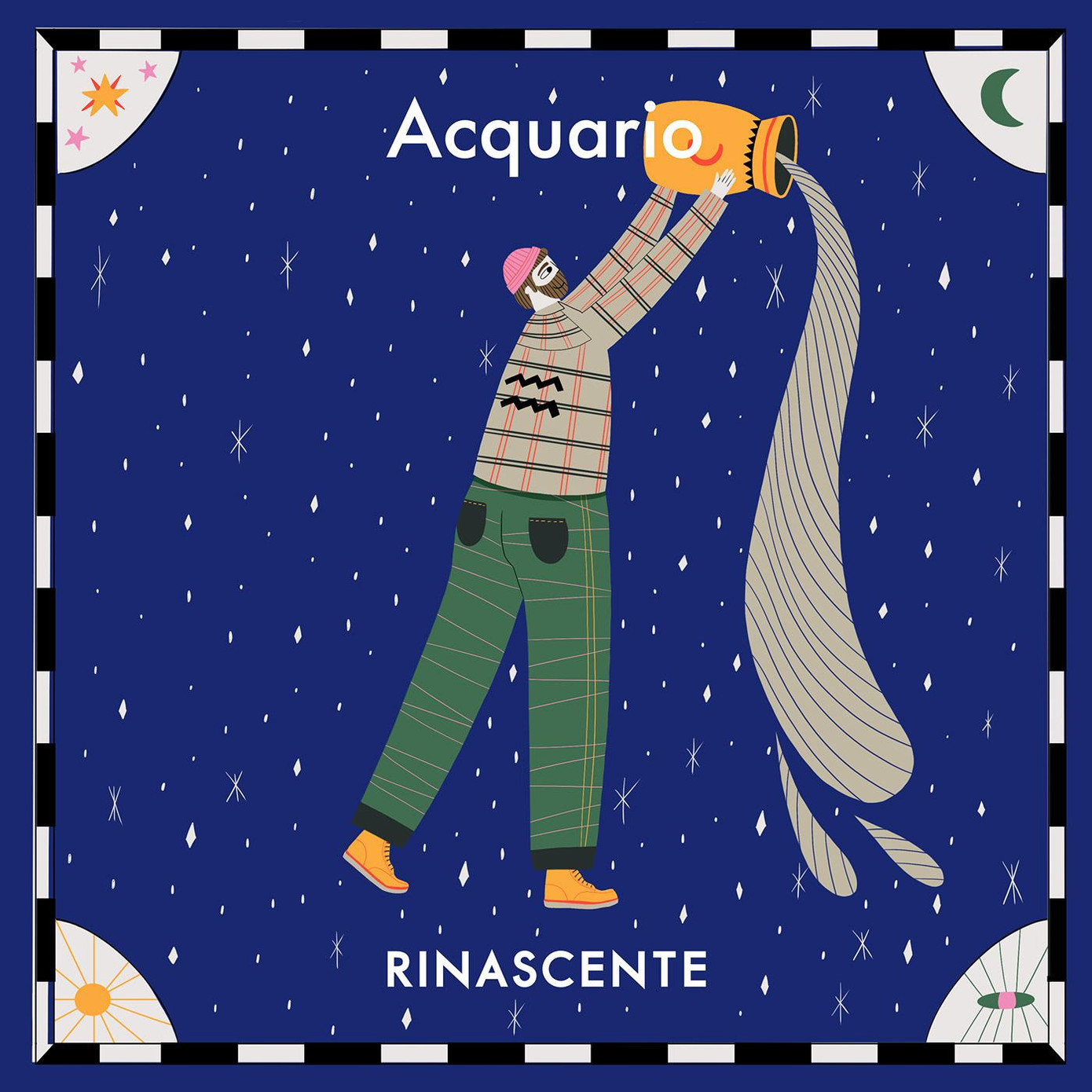 Hãy sắp xếp thời gian để thư giãn và nghỉ ngơi nhé Bảo Bình - Ảnh: Behance