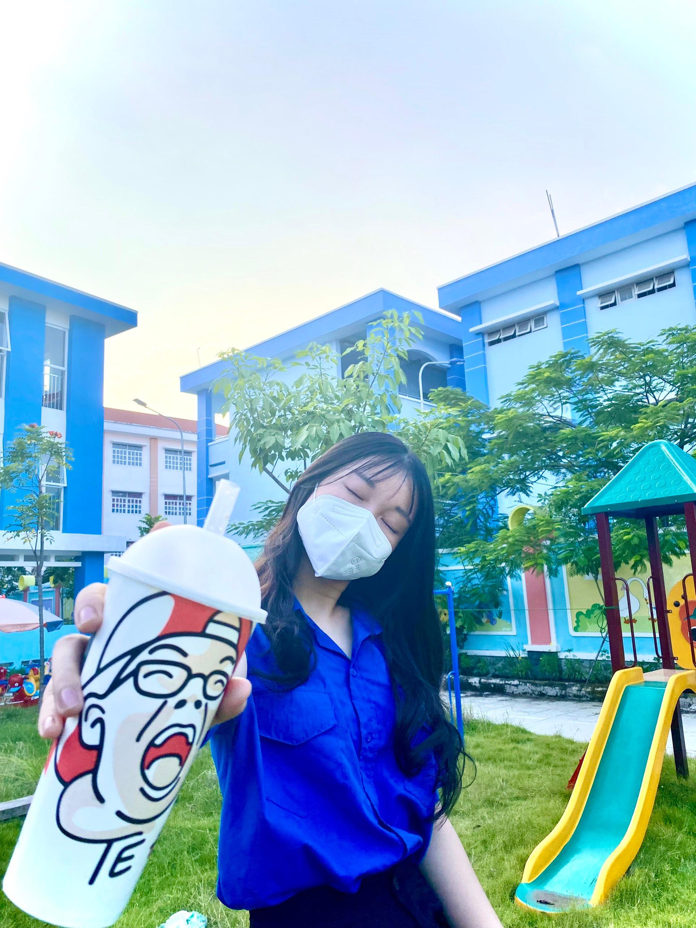 Vì từng là F0 nên tớ rất hiểu tâm trạng của các F0 khác. - Ảnh: NVCC