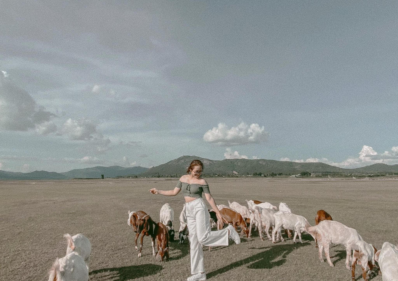 Nô đùa cùng những người bạn dễ thương - Ảnh: Lan Anh Nô đùa cùng những người bạn dễ thương - Ảnh: Lan Anh