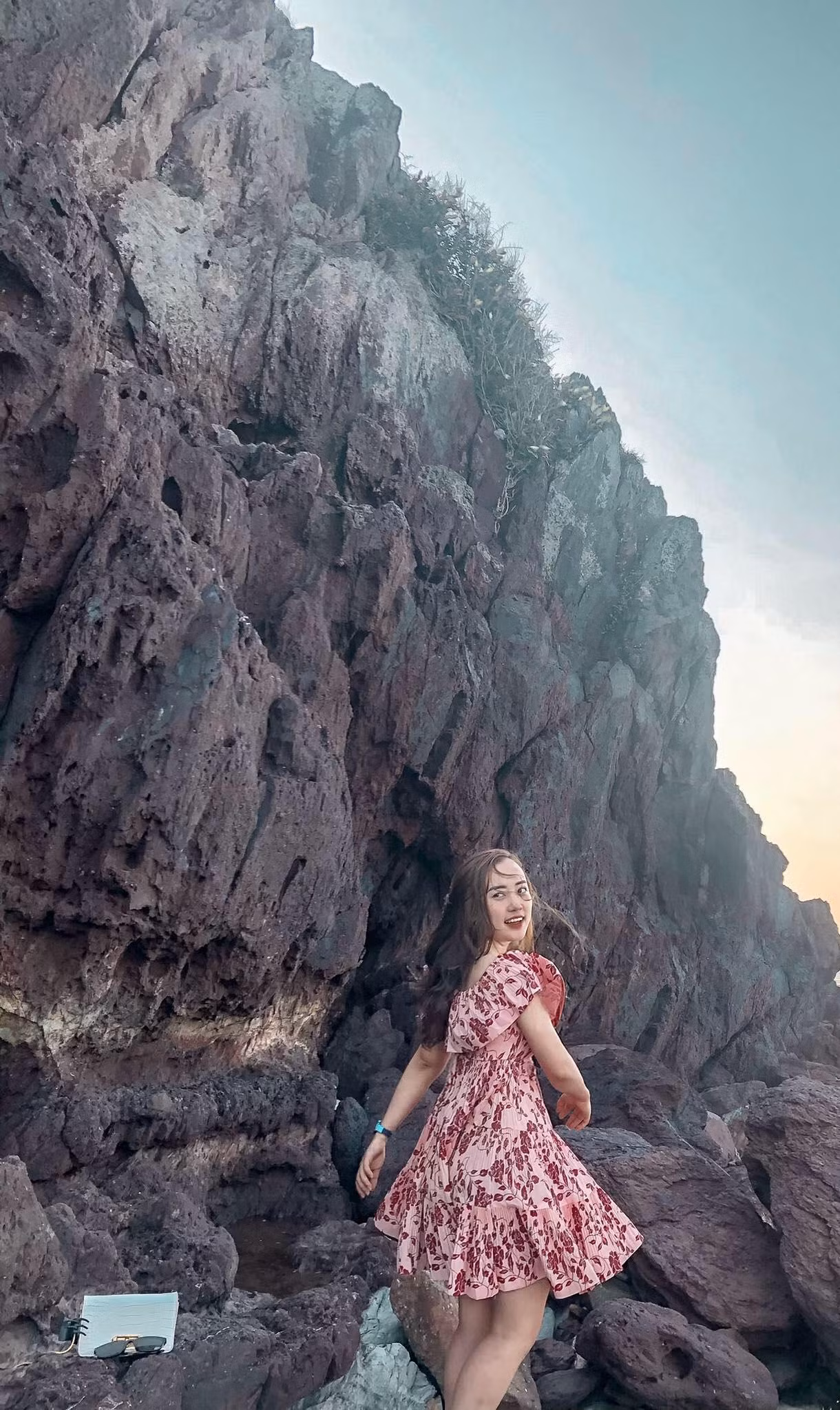 Bãi đá đảo Lan Châu - Ảnh: Vân Anh Bãi đá đảo Lan Châu - Ảnh: Vân Anh