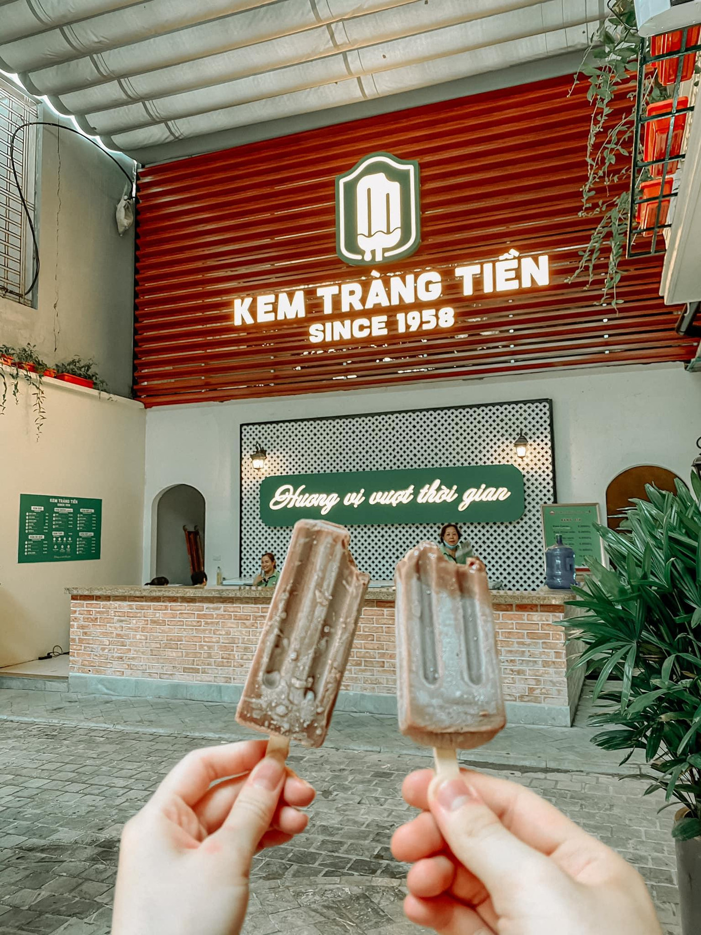 Kem que chocolate - Ảnh Viettiptop Kem que chocolate - Ảnh Viettiptop