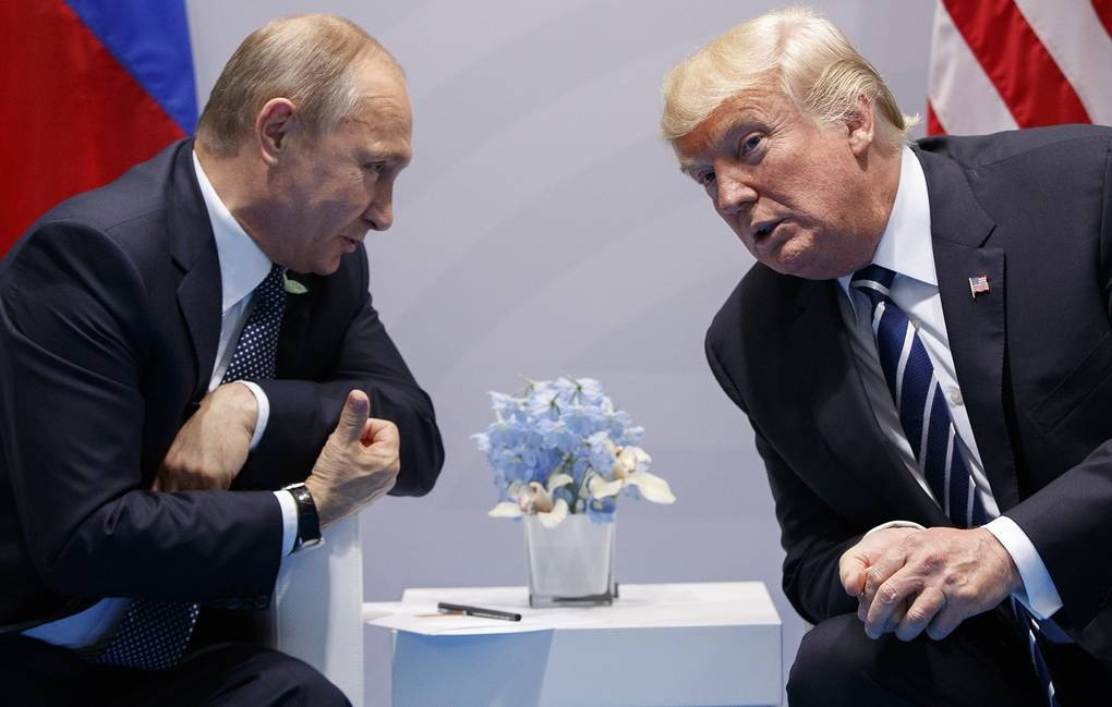Tổng thống Mỹ Donald Trump và Tổng thống Nga Vladimir Putin. (Ảnh: Tass)